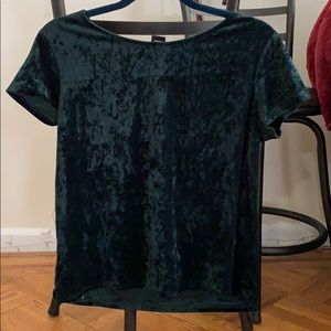 Velvet tee